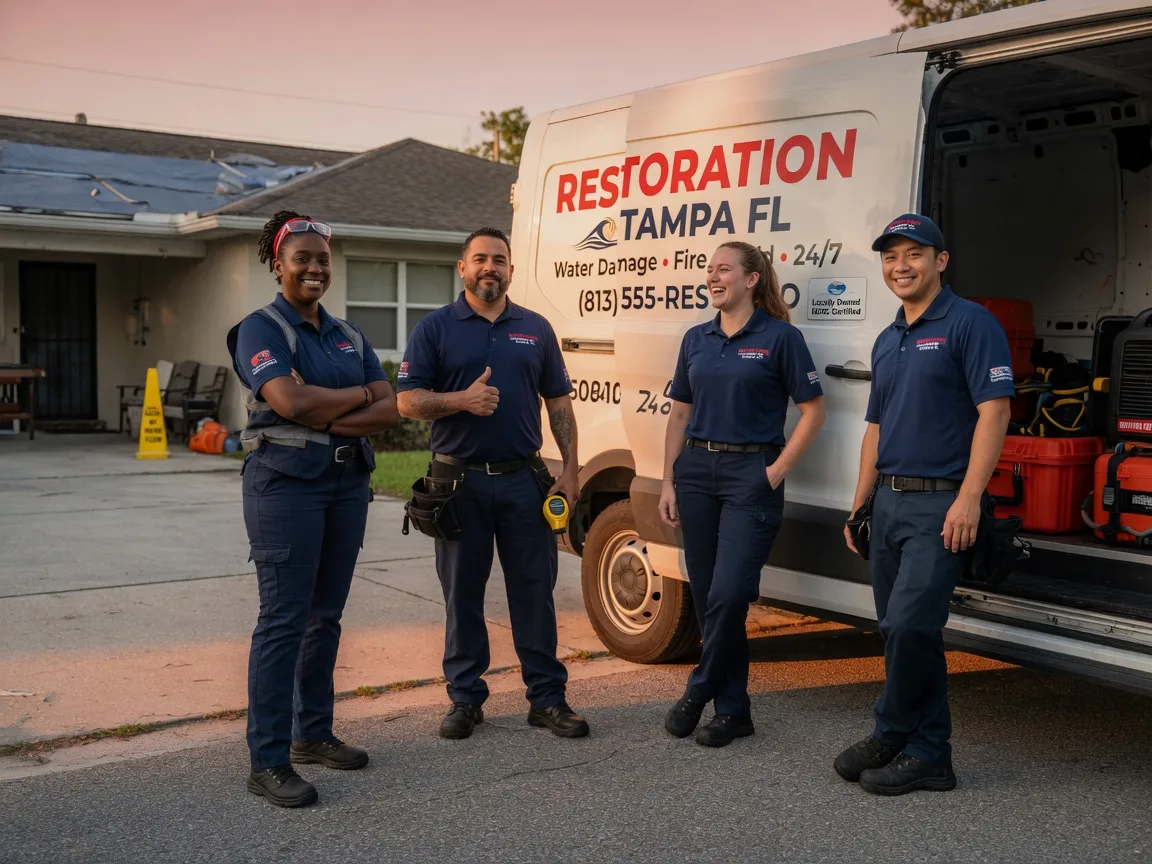 Water Damage Restoration company in Harveysburg, OH